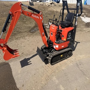Achetez une mini-excavatrice Kubota K008-5 avec pompe à béton, engin de construction avec chenilles et moteurs d'occasion - Product Image 1