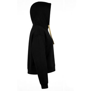 High Quality <b>Women</b> <b>Black</b> Hoodie Winter Lightweight <b>Sweatshirt</b> Solid Long Sleeve Hoodie with Custom Design for <b>Women</b> - Product Image 3