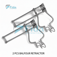 Fida 2026 Tendance – Kit d'instruments chirurgicaux manuels de laparotomie de haute qualité, 197 pièces, en acier inoxydable, certifié CE, garantie à vie