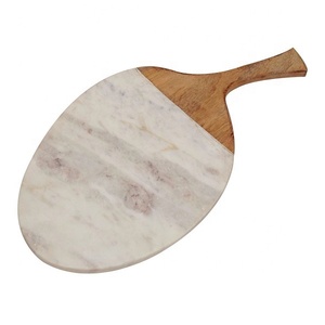 Planche à découper en marbre de haute qualité personnalisé Rectangle bloc à découper cuisine décor article haut produit artisanat indien article - Product Image 3