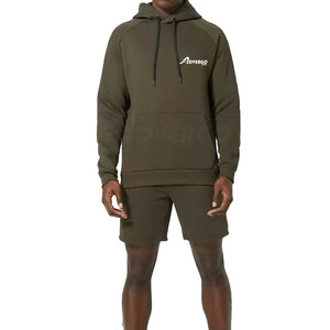 Conjunto de Sudadera con Capucha y Pantalones Cortos de Diseño Único y Súper Calidad para Hombre, Nuevo Conjunto de Sudadera con Capucha y Pantalones Cortos de Moda Masculina para Venta en Línea - Product Image 1