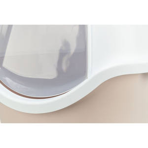 Bac hygiénique Vico rose/blanc 40 x 40 x 56 cm pour litière de chat et accessoires - Product Image 3