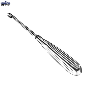 Curette osseuse VOLKMANN 17 cm, instruments chirurgicaux dentaires manuels de marque personnalisée, approuvés CE HI-2207 Classe I - Product Image 1