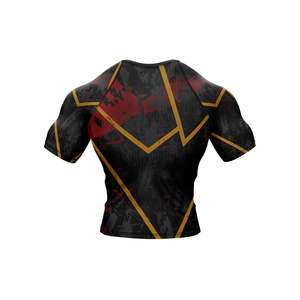 New Fashion Style Heat-Transfer Printed Anti-UV Quick Dry Breathable Eco-Friendly 220g Polyester/Spandex Customizable Men's - Product Image 4