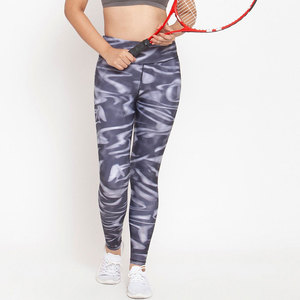 High Waist <b>Tight</b> & Hip-Lifting Nude Yoga Pants Gym Fitness Exercise & Running High Elasticity Brushed Leggings - Product Image 4