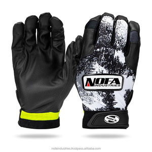 Gants de frappe en cuir de performance légers pour le baseball et le softball personnalisables pour les commandes en gros - Product Image 4