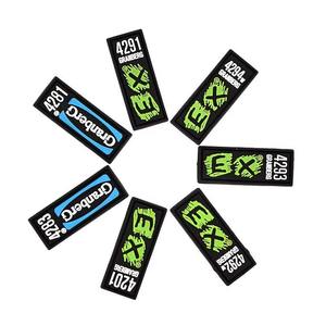 Custom 3D Embossed Rubber PVC <b>Sew</b>-<b>On</b> <b>Patches</b> with Nonwoven Felt Fabric for Clothing - Product Image 5