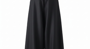 <b>Mens</b> Mid Wide Leg <b>Trousers</b> Vintage Loose Fit Straight Waist 100% Polyester Autumn Casual Retro OEM Service - Product Image 5