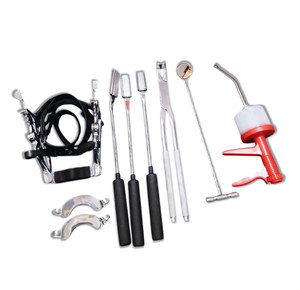 Juego de Equipos Dentales Equinos, Instrumentos Completos de Odontología Veterinaria para Caballos, Acero Inoxidable, Certificado CE, Garantía de por Vida - Product Image 3
