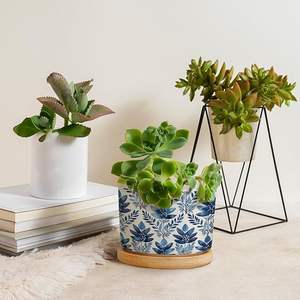 Pot de fleurs en céramique haut de gamme pour jardin, balcon et décoration intérieure. Pot de fleurs en céramique artisanal, fabriqué à la main avec une maîtrise artisanale raffinée. - Product Image 1