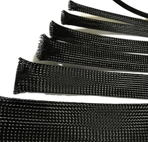Gaine tressée en nylon PA6 pour la protection des fils et câbles, tube tissé de protection pour fils/câbles - Product Image 4