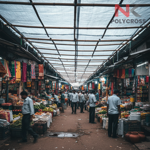 Lona de Mercado Resistente Estilo Lal Darwaja, Lona Tradicional India para Cubrir Puestos - Product Image 6