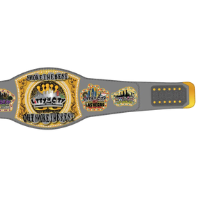 Cinturón de Campeonato MMA City of Smoke, el Mejor Cinturón Deportivo de Alta Calidad de San Diego, Los Ángeles y Las Vegas - Product Image 4
