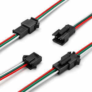 Fita LED RGB 2 3 4 5 6 Pinos 20 22 24 26 AWG Conector Macho para Fêmea JST SM 3 Pinos Chicote de Fiação para Módulo de Luz - Product Image 1