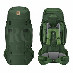 Sac à dos de voyage extérieur personnalisé OEM ODM 45L, sac imperméable grande capacité, sac à dos d'entraînement avec double sangles réglables pour hommes - Product Image 4