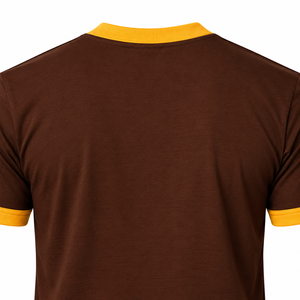 Camiseta IOTA Brown University de manga corta para hombre, cuello redondo, con gráfico de letras griegas, para fraternidad, hermandad, ropa informal para el campus - Product Image 5