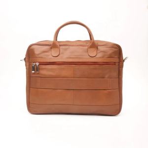 Sac pour ordinateur portable de luxe en cuir véritable fait main de qualité supérieure pour le bureau, en cuir PU, fait main, 2026 - Product Image 2