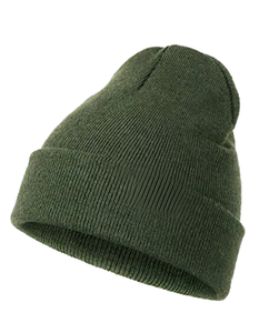 Bonnet en tricot côtelé 100% laine, nouveau design, couleur unie, pour homme et femme, chaud et tendance pour l'hiver, bonnets classiques, FABRIQUÉ PAR HS - Product Image 3