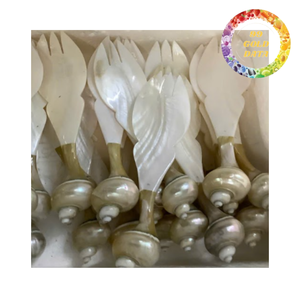 Luxury Handmade Shell <b>Spoon</b> Handmade Mother of Pearl <b>Coffee</b> <b>Spoon</b> OEM Private Label Wholesale - Product Image 6