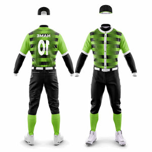 <b>Baseball</b> Kits Deal Package Personalized Adults Uniform Full Sublimated Made 100% Polyester Softball Practice Wear uniform Kit - Product Image 4