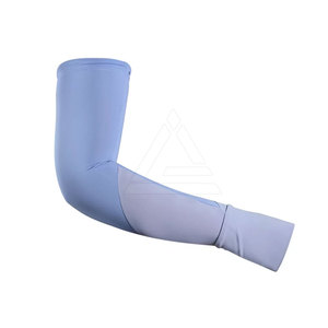 Manchons de bras sportifs rafraîchissants en tissu extensible doux, conçus pour le cyclisme, la course à pied, la randonnée et les activités de plein air. - Product Image 2