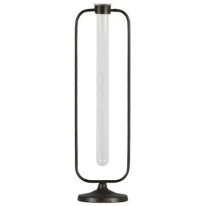 Jarrón Decorativo de Hierro para Flores, Estilo Costero, Color Dorado, Precio de Fábrica, para Proyectos de Suministro al por Mayor, para Decoración de Mesa - Product Image 1