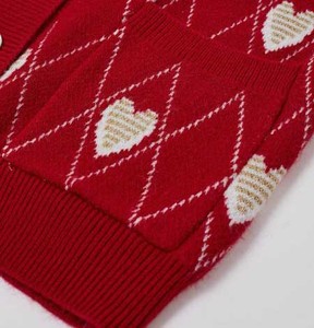 เสื้อสเวตเตอร์คอวีติดกระดุม แขนระบายอากาศได้ดี ทรงหลวม ถักนิตติ้ง สำหรับผู้หญิง ใส่ได้ในฤดูหนาว อุ่นสบาย สีพื้น เรียบง่าย สไตล์มินิมอล - Product Image 6