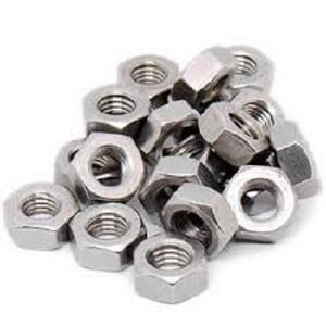 Tuerca (Tuerca Hexagonal) IS 1364 / 1367 Parte 3, IS 4032, DIN 934 Lisa, Auto Negra, Zincada en Blanco, Galvanizada por Inmersión en Caliente - Product Image 1