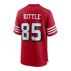 Maillot de football américain pour adultes, best-seller, sublimation, 100% polyester, personnalisable, couleur unie, pour entraînement et matchs - Product Image 6