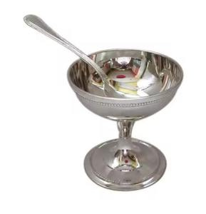 Classic Look Metal <b>Ice</b> <b>Cream</b> <b>Bowl</b> Stainless Steel Dessert Dish Kitchenware - Product Image 4