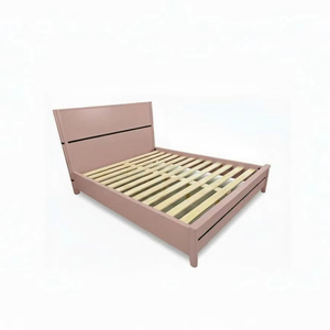 Cadre de lit en bois massif de mangue de qualité supérieure, mobilier de chambre moderne et écologique, export direct d'usine, OEM, ODM, vente en gros, sur mesure - Product Image 1