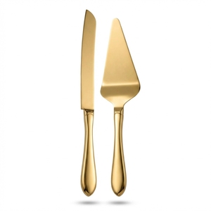 Ensemble de couteau et épandeur à fromage en acier inoxydable de qualité supérieure avec logo personnalisé, outils de charcuterie - Product Image 6