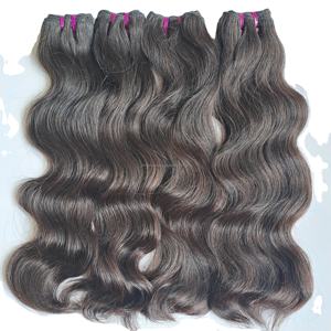 Cheveux humains vierges malaisiens indiens 100% bruts, tissage de cheveux vierges péruviens de qualité 12A avec fermeture - Product Image 4