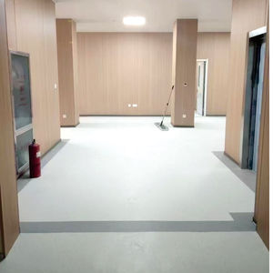 พื้นไวนิลแบบม้วน คุณภาพเชิง<span class=keywords><strong>พาณิชย์</strong></span> ทันสมัย กันน้ำ กันความชื้น ทนทานต่อการสึกหรอ ทนไฟ เหมาะสำหรับโรงเรียน อพาร์ทเมนต์ และภายใน<span class=keywords><strong>อาคาร</strong></span> - Product Image 2