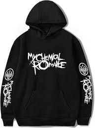 Custom Rock Band Graphic Hoodie | My Chemical Romance <b>Black</b> Parade Print | Autumn Men's Heavyweight Streetwear <b>Fleece</b> Pullover - Product Image 4
