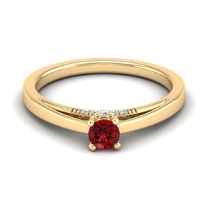 REYES Wholesale Price 925 Sterling <b>Silver</b> Moissanite Engagement <b>Rings</b> For Women Natural Red <b>Garnet</b> Birthstone Fine Jewelry - Product Image 6