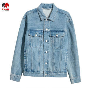 Chaqueta Vaquera Personalizada de Primera Calidad Ryan Pro Gear para Hombre, Cierre de Botones, Acolchada, de Secado Rápido, Diseño Invernal - Product Image 1