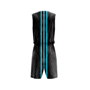 Uniformes de basket-ball en jersey 100% polyester de haute qualité, personnalisés et sublimés, vente en gros - Product Image 4