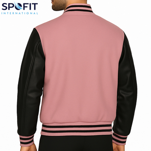 แจ็คเก็ตวาร์ซิตี้คุณภาพสูงสำหรับผู้ชาย ทรงเข้ารูป ดีไซน์แฟชั่นสไตล์วิทยาลัย แจ็คเก็ตวาร์ซิตี้ทันสมัย แจ็คเก็ตวาร์ซิตี้บาสเก็ตบอล ปี 2026 - Product Image 3