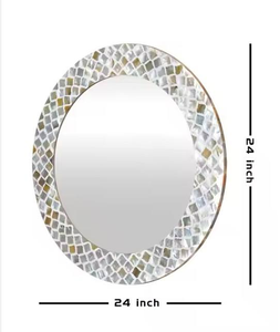 Mueble de Pared Moderno BLOSSOM CRAFT INDIA BC-6381 Hecho a Mano con Incrustaciones de Hueso, Ecológico e Iluminado para Sala de Estar - Product Image 2