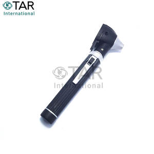 ชุดตรวจหูแบบไฟเบอร์ออปติก ขนาดพกพา สีดำ อุปกรณ์วินิจฉัยทางหู คอ จมูก แบบพกพา พร้อมไฟ LED สว่าง - Product Image 2