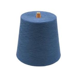 Fil recyclé de qualité supérieure NE 20s/2, fil de coton cardé durable pour l'industrie textile et le tricot - Product Image 2