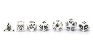 Premium Swirl Pattern Resin <b>Dice</b> <b>Set</b> for RPG Adventure Games Handmade Fantasy Gaming Accessories Series - Product Image 2