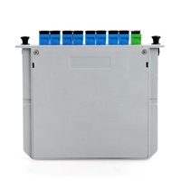 PLC SPLITTER 1*2 1*4 1*8 1*16 1*32 1*64 Fibre Optique Splitter Box avec SC UPC Splitter Cassette Splitter Plc Terminales De Fibra