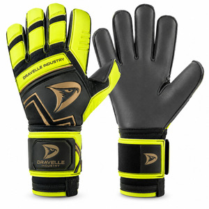 Guantes de Entrenamiento para Portero de Fútbol Dravelle Wasabi Grip, Látex Adhesivo, Proveedor de Equipo de Práctica - Product Image 5