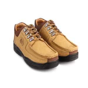 Camel Derby Footwear for <b>Men</b> Refined Casual Lace Up <b>Shoes</b> Contemporary Everyday Walking Design for Office Travel - Product Image 1