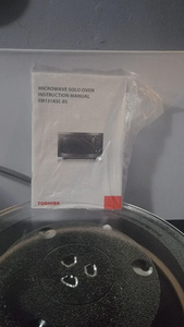 เตาอบไมโครเวฟ Toshiba รุ่น E-M-25A5A-B-S ขนาด 9 ลิตร เหล็กกล้าไร้สนิมสีดำ 900-W - Product Image 4