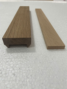 Barandillas de Madera para Escaleras Montadas en la Pared, 62 mm de Ancho, Diseño Rústico, Pintables, Pasamanos Interiores para Escaleras - Product Image 3