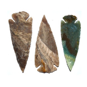 ลูกศรสีดำ Obsidian ขายส่งเกล็ดหิมะธรรมชาติ Obsidian Arrowheads 1.50 - Product Image 6