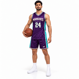 Kit de basketball en mesh léger pour terrains extérieurs, entraînements d'été et tournois de fin de semaine pour clubs sportifs et programmes jeunesse - Product Image 3